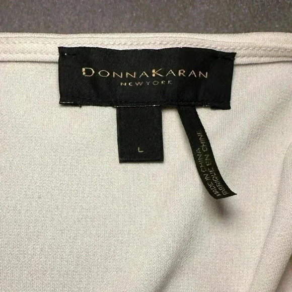 Donna Karan New York Nude Pink Top - Size large - Picture 6 of 6